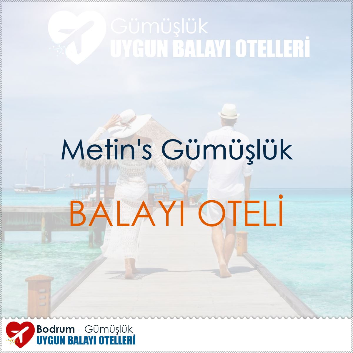 Metin's Gümüşlük : Kapak Görseli
